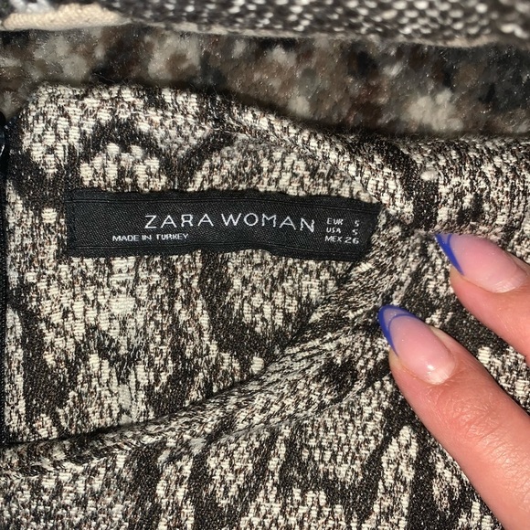 T shirt snake print dress from Zara‎ - Picture 3 of 3